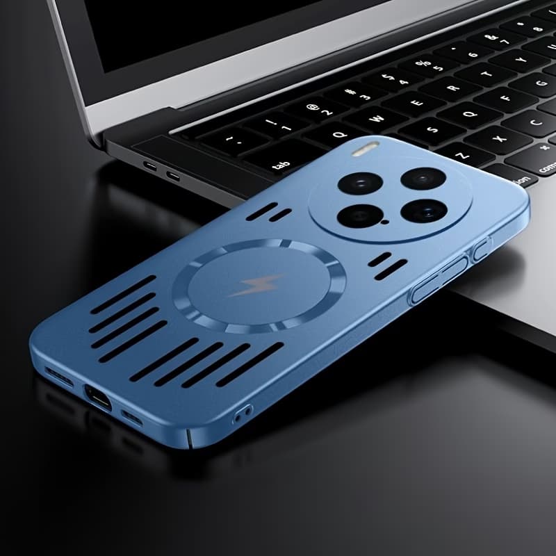 Coque transparente bleue pour Vivo X300 Pro — Vivo X300 Pro